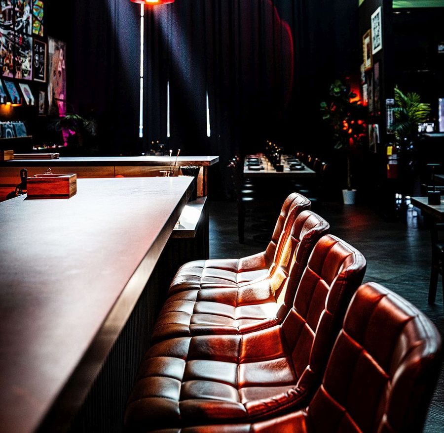 Interior of Darkroom restaurant